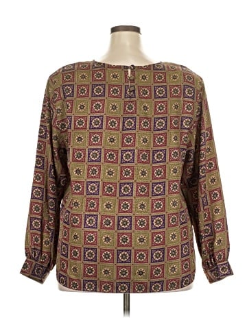 Leslie Fay 3/4 Sleeve Blouse (view 2)