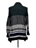 St. John Plaid Black Cardigan Size L - photo 2