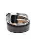 Brighton 100% Leather Black Silver Leather Belt Size S - photo 1