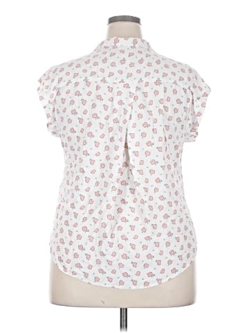 Jachs Girlfriend Short Sleeve Blouse (view 2)