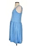 Gap Solid Blue Casual Dress Size S - photo 5