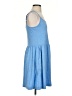 Gap Solid Blue Casual Dress Size S - photo 4