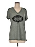Majestic Gray Short Sleeve Top Size M - photo 1