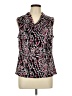 Kasper Black Sleeveless Blouse Size L - photo 1