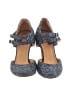 Sézane 100% Leather Blue Heels Size EU 38 - photo 2