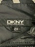 Donna Karan New York 100% Polyester Black Coat Size 2X - photo 6