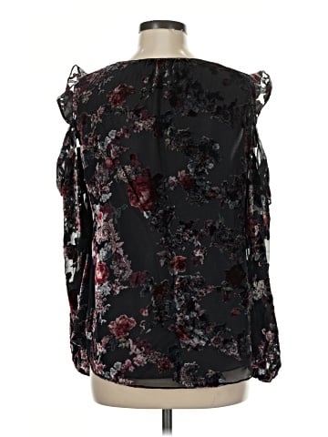 White House Black Market Long Sleeve Blouse (view 2)