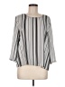 W5 100% Polyester Gray 3/4 Sleeve Blouse Size M - photo 1