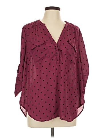 Torrid 3/4 Sleeve Blouse (view 1)