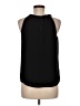 DAILYLOOK 100% Polyester Black Sleeveless Blouse Size M - photo 2