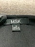 MSK Solid Black Casual Dress Size M - photo 7