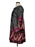 White Mark Paisley Gray Casual Dress Size 1X - photo 5