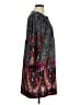White Mark Paisley Gray Casual Dress Size 1X - photo 4