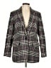 Ann Taylor LOFT Outlet Plaid Purple Blazer Size 12 Petite - photo 1
