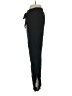 Aqua 100% Rayon Solid Black Track Pants Size S - photo 5
