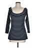 Boston Proper Blue 3/4 Sleeve Top Size M - photo 1