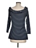 Boston Proper Blue 3/4 Sleeve Top Size M - photo 2