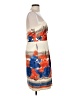 Outback Red 100% Polyester Print Orange Cocktail Dress Size 10 - photo 4