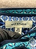 Max Studio Print Blue Casual Dress Size XS - photo 7