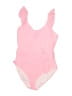 Lilly Pulitzer Stripes Pink One Piece Swimsuit Size 14 - photo 1