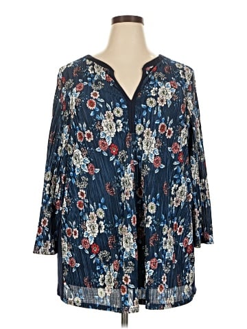 Avenue 3/4 Sleeve Blouse (view 1)