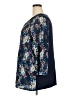 Avenue 100% Polyester Blue 3/4 Sleeve Blouse Size 22 Plus - photo 5