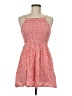 Copper Key 100% Rayon Hearts Red Casual Dress Size M - photo 1