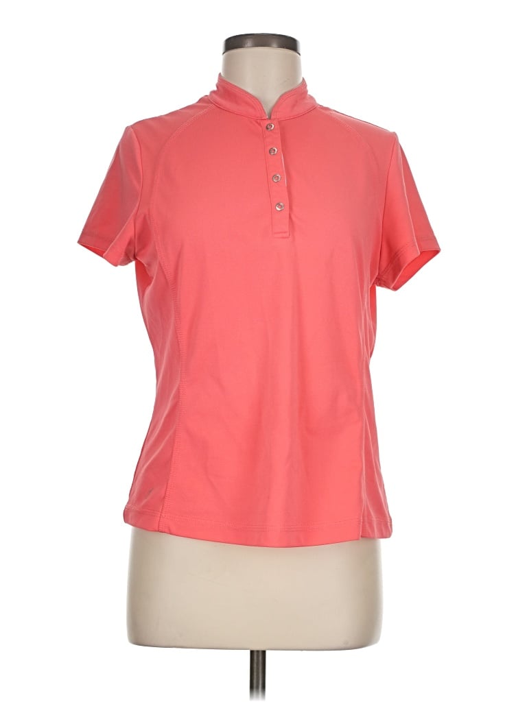 Pre-owned Tail Short Sleeve Polo Shirt In Pink