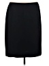 Feraud 100% Polyester Solid Black Formal Skirt Size 46 - photo 1