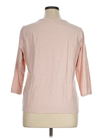 Zenergy by Chico's 3/4 Sleeve T-Shirt (view 2)