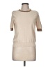 Marella Tan Short Sleeve Turtleneck One size - photo 1