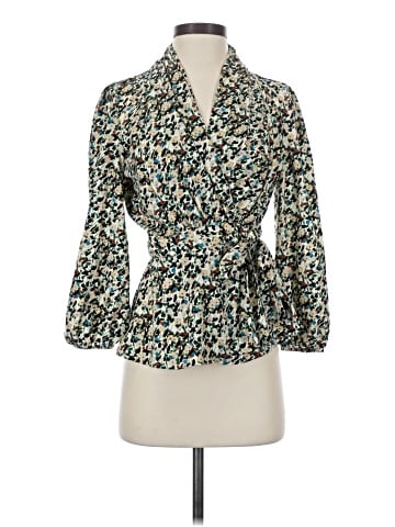 Eva Mendes by New York & Company 3/4 Sleeve Blouse (view 1)