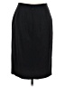 Classiques Entier Solid Black Wool Skirt Size 10 - photo 2
