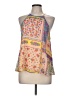 Everly 100% Polyester Yellow Sleeveless Blouse Size M - photo 1