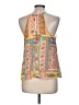 Everly 100% Polyester Yellow Sleeveless Blouse Size M - photo 2