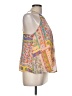 Everly 100% Polyester Yellow Sleeveless Blouse Size M - photo 4