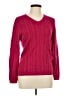 Talbots Outlet 100% Cotton Burgundy Pullover Sweater Size L - photo 1