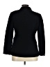 Liz Claiborne 100% Polyester Black Blazer Size 14 Petite - photo 2