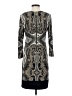 MICHAEL Michael Kors Paisley Gray Cocktail Dress Size 4 - photo 2
