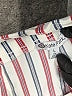 Kate Park Stripes Ivory Shorts Size L - photo 3