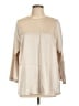 Escada Solid Ivory 3/4 Sleeve Blouse Size EU 42 / US 12 - photo 1