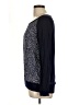 Joie 100% Silk Polka Dots Black Silk Pullover Sweater Size L - photo 5