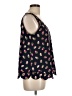 Maison Jules 100% Polyester Black Sleeveless Blouse Size L - photo 4