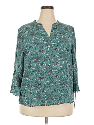 41Hawthorn 3/4 Sleeve Blouse (view 1)