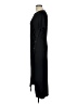 Ann Taylor LOFT Solid Black Casual Dress Size 10 - photo 5