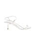 Tony Bianco 100% Leather White Heels Size 10 - photo 1
