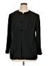Leslie Fay 100% Polyester Black Coat Size 16 Petite - photo 1