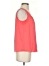 Nic + Zoe 100% Polyester Orange Sleeveless Blouse Size S - photo 4