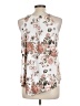 First Love White Sleeveless Blouse Size L - photo 2