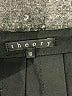 Theory Solid Black Formal Skirt Size 10 - photo 4